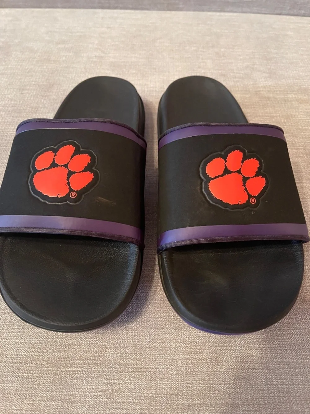 Nike Clemson Tigers Off Court Slides Sandals * Men's 10, Women's 11.5